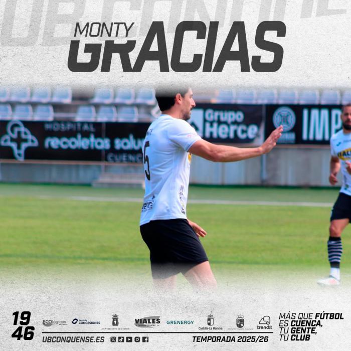 José Manuel Montesinos ‘Monty’ no continuará en la UB Conquense la próxima temporada