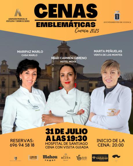 El Hospital de Santiago acogerá la última Cena Emblemática del verano el próximo 31 de julio