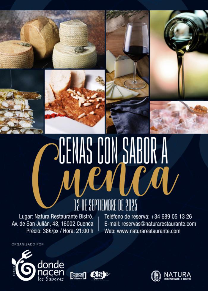 El sello “Donde Nacen los Sabores” celebra una cena gastronómica con productos conquenses