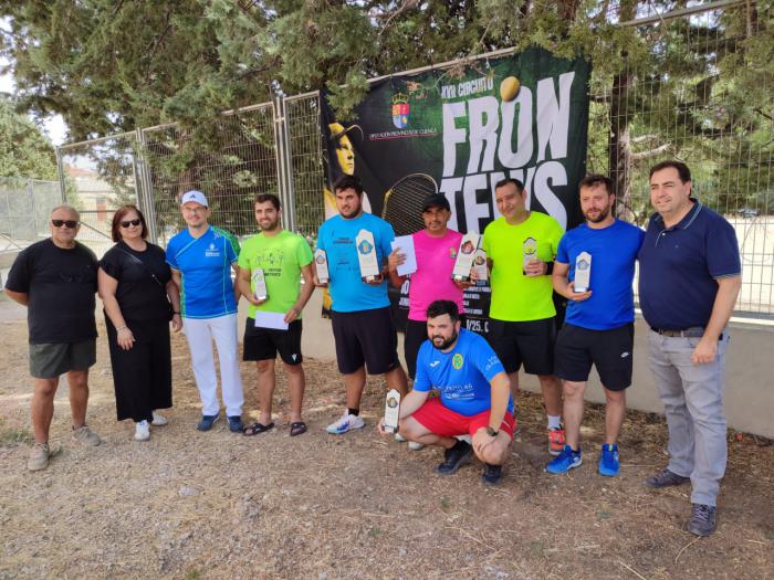Ricardo y Cristian Saavedra se imponen en el torneo de frontenis de Huete