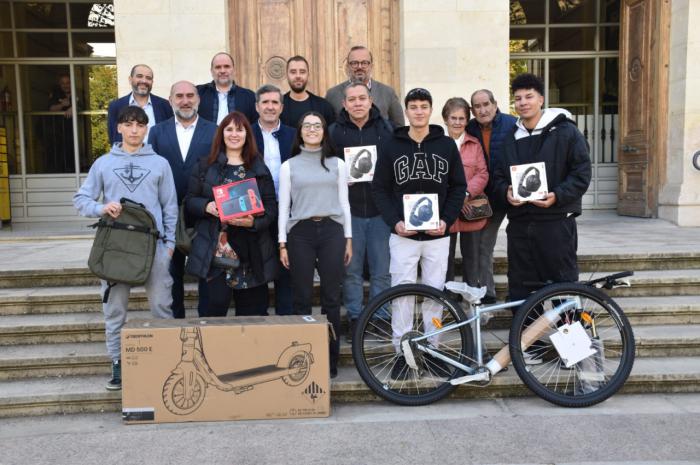 Premian a los conquenses que más reciclaron durante las fiestas de San Mateo