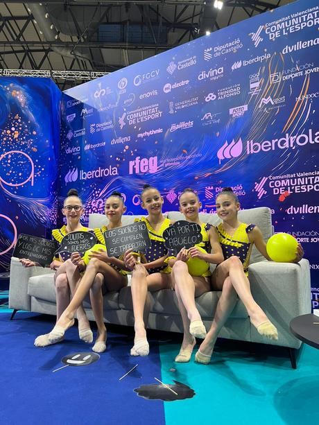 El Club Esperanza Calvo brilla en el Nacional Base de Conjuntos celebrado en Castellón