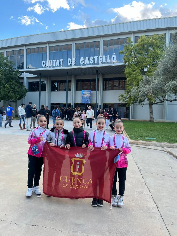 El Club Esperanza Calvo brilla en el Nacional Base de Conjuntos celebrado en Castellón