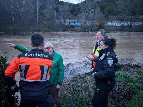 Desalojado de forma preventiva el paraje del Royo por la crecida del río Júcar en Cuenca