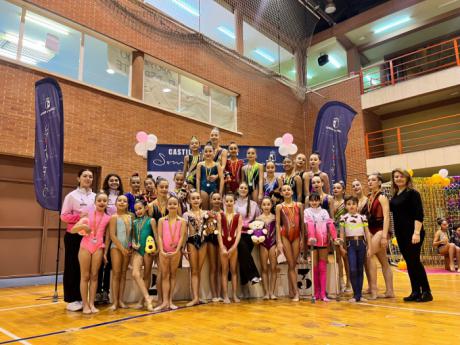 El club Esperanza Calvo brilla en el Campeonato Provincial de Gimnasia Rítmica con 31 medallas