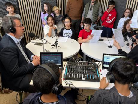 El colegio de Santa Ana impulsa la innovación educativa con su participación en Erasmus+ y estrena su radio escolar