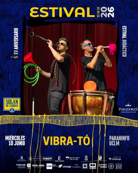 Estival Cuenca refuerza su apuesta educativa con un concierto didáctico de Vibra-Tó para escolares