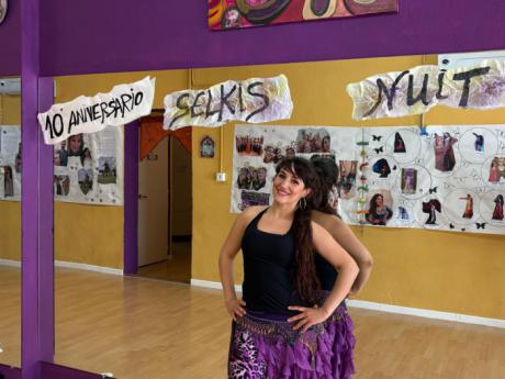Selkis Nuit celebra una década impulsando la danza oriental en Cuenca