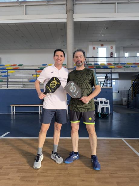Rubén Fernández y Alfonso García ganan la II Liga de Pickleball de Cuenca