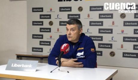 Sala de Prensa | Xavier Pascual- [Ciudad Encantada 27- 30 FC Barcelona Lassa]