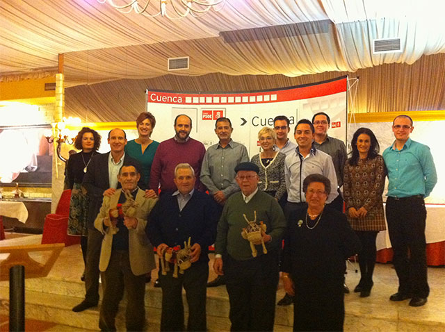 En imagen la cena del PSOE en San Clemente