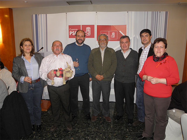 En imagen la comida del PSOE en la capital